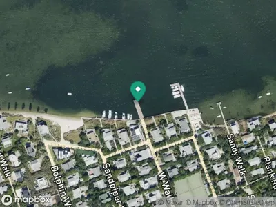 Map showing Dunewood ferry dock