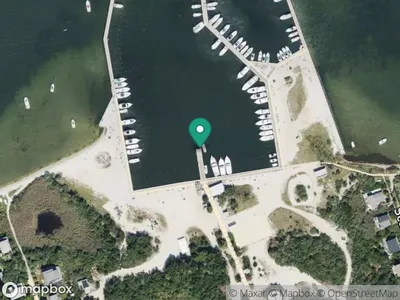 Map showing Atlantique water taxi dock