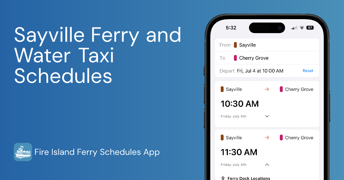 sayville-ferry-and-water-taxi-schedules